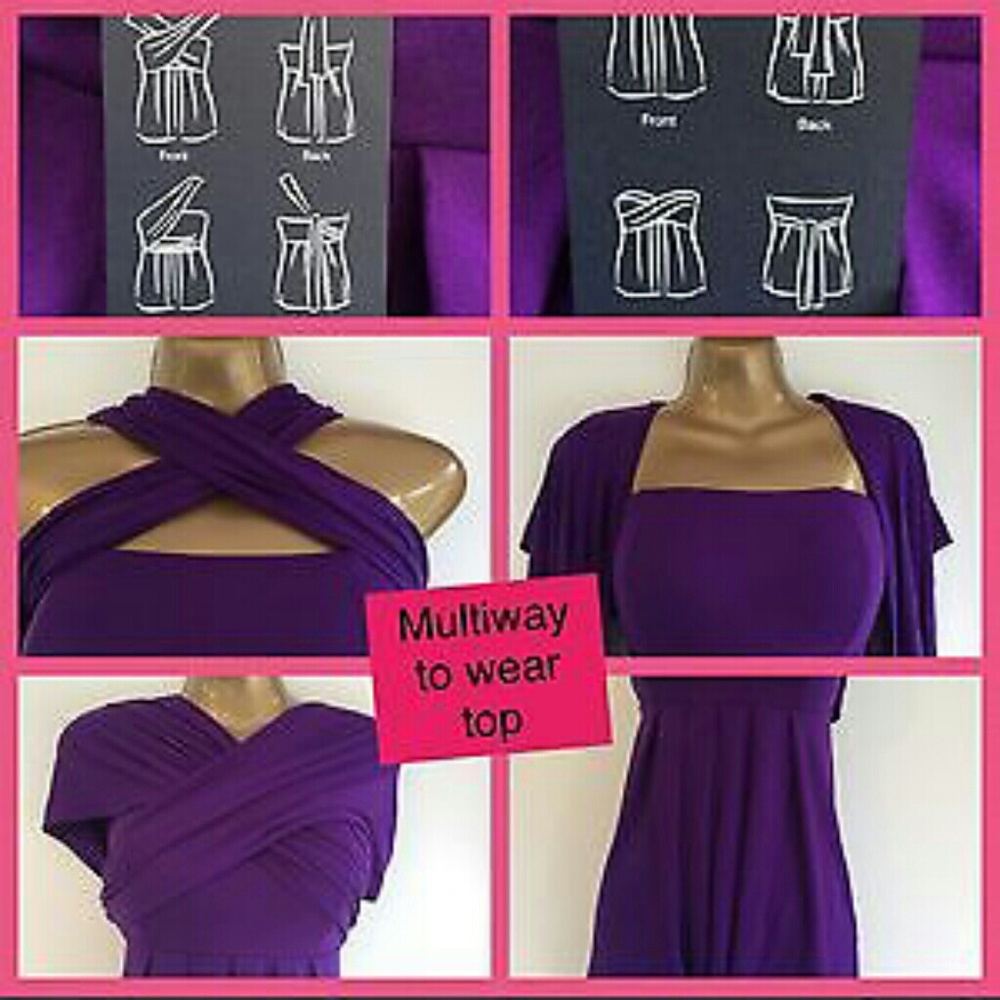 Marks and Spencer multi wrap top
